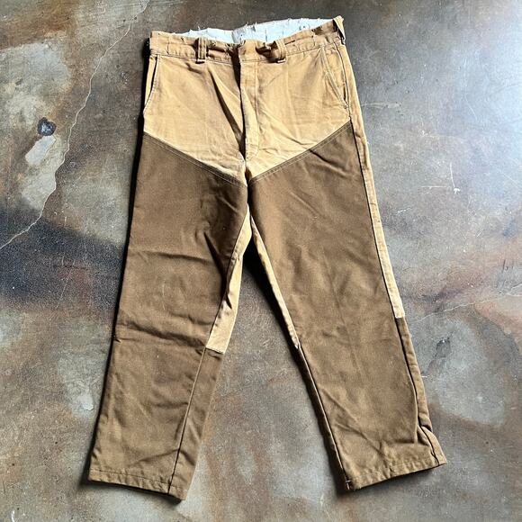 VTG Duxbak Men's Hunting Briar Pants 36x29 - Picture 1 of 11